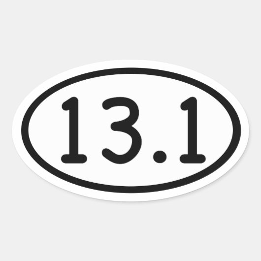 13.1 楕円形シール (正面)