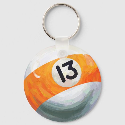 13 Ball キーホルダー (正面)