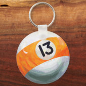 13 Ball キーホルダー (正面)