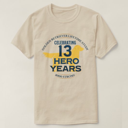 13 Hero Years – 明 Tシャツ (デザイン正面)