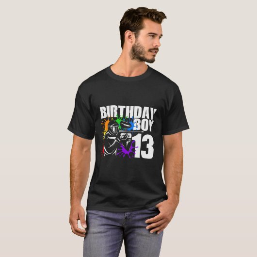 13 Paintball Py 13番 Tシャツ (正面フル)