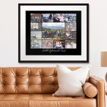 13 Photo Collageオプション文字- – ブラック編集が可能 ポスター<br><div class="desc">13中央に1つの大きな写真を含むレイアウトの写真コラージュ。このお気に入りのおもしろいテンプレートに写真を追加するこのグリッドには、正方形の写真や任意の写真を使用できる。- – 高度なデザイン領域にアクセスすると、黒い背景を変更できる。フォントも変更できる。</div>