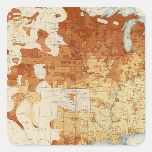 13 Proportion foreignborn 1890 スクエアシール (正面)
