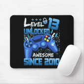 13 Unlocked 素晴らし 2010 Boy Video Game 13誕生 マウスパッド (マウス)