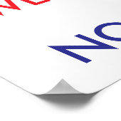 13 X 19 archival hearvy matte paper rally poster ポスター (角)