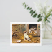 13a子犬 ポストカード (スタンド正面)