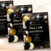 13th誕生日ボーイ招待状 招待状