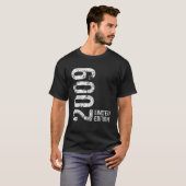 13th誕生日13年少年ガールレトロヴィンテージ2009 tシャツ (正面フル)