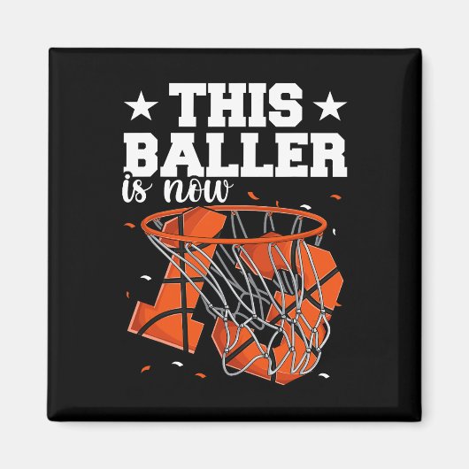 13th Birthday Bysketbyll Boys  マグネット (正面)