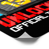 13th Birthday Game Level 13 Unlocked Official Teen ポスター (角)