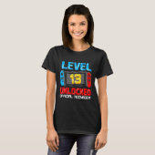 13th Birthday Game Level 13 Unlocked Official Teen Tシャツ (正面フル)