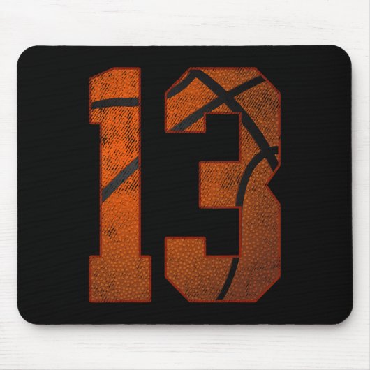 13th Birthday Party Thirteen 13 Year Old Bysketbyl マウスパッド (正面)