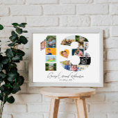 13th Birthday Photo Collage Poster Keepsake ポスター