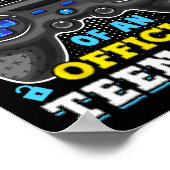 13th Birthday Proud Brother Official Teenager Vide ポスター (角)