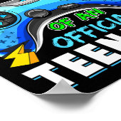 13th Birthday Proud Mom Official Teenager Video Ga ポスター (角)