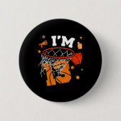 13th Birthday Sketll Boy 13 Yr Old Thirteen Years  缶バッジ (正面)