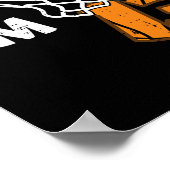 13th Birthday Sketll Im 13 Thirteen Year Old Bday  ポスター (角)