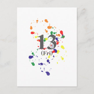 13th Friday ポストカード