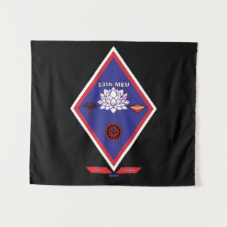 13th MEU Milsim Flag タペストリー