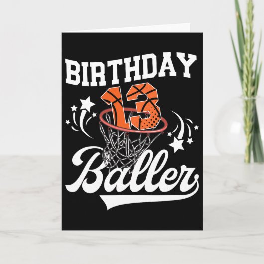 13th Sketll Birthday Thirteen Year Old Sketll Play カード (正面)