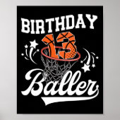 13th Sketll Birthday Thirteen Year Old Sketll Play ポスター (正面)