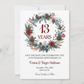 13th Wedding Anniversary Winter セーブザデート (正面)