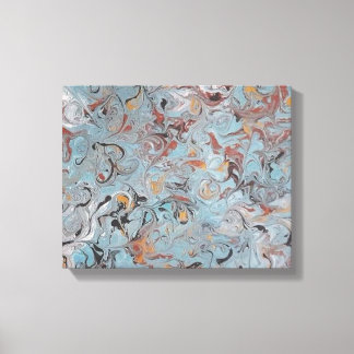 13x11アクリル絵画系アイスクリーム キャンバスプリント