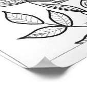 13x19カラーリングポスター ポスター (角)