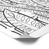 13x19着色ポスターマウスとカタツムリ ポスター (角)