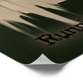 13x19「ランニングS Out Of Time」の政治ポスター ポスター (角)