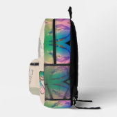 14アイボリー記念日オパール プリントバックパック (右)