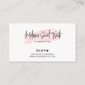 14インチラウンドお誕生日ケーキサービスガイド2x2部分 エンクロージャーカード (裏面)