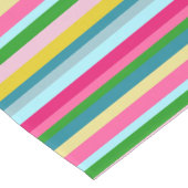 14インチX 72インチテーブルランナー、カールソンストライプ春、私 ミディアムテーブルランナー (コーナー)