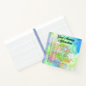 14グッドモーニングの肯定 – 前向き考えるの ノートブック (内部)