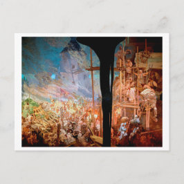 #14タークに対するシゲット防衛ミュシャ ポストカード