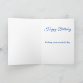 14パーソナライズされた歳の誕生日おめでとう カード (内部)