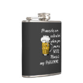 14ビールを注ぐと筋肉が活性化する。 フラスク (右)