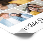 14フォトコラージュあいさつ文の写真の拡大 フォトプリント (角)