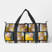 14フォトコラージュテンプレート独自のおもしろいを作成 ダッフルバッグ (正面)