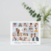 14フォトコラージュ自分のグリーティングカードを追加 (スタンド正面)