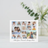 14フォトコラージュ自分のグリーティングカードを追加 (スタンド正面)