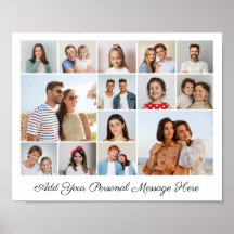 14フォトコラージュ自分の挨拶を追加