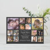 14フォトコラージュ 招待状 (スタンド正面)