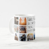 14フレパーソナライズされたーム引用文 コーヒーマグカップ (正面左)