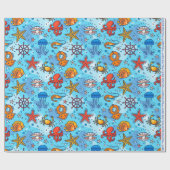 #14ヘブン航海のラッピング紙「ビッグサイズ」 ラッピングペーパー (フラット)