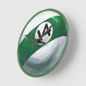 14ボール ラウンド壁時計 (傾斜)