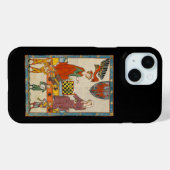 14世紀コーデクス・マーネッセのチェス Case-Mate iPhoneケース (裏面 (横))