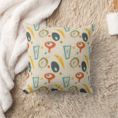 14世紀モダン半パターン（の模様が）ある期 クッション (ブランケット)