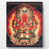 14世紀仏教愛染明絵画王像 フォトプラーク (正面)