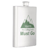 14人が電話してきて、私は行かなければならない フラスク (右)